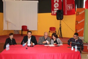 conferenza stampa cgil sunia